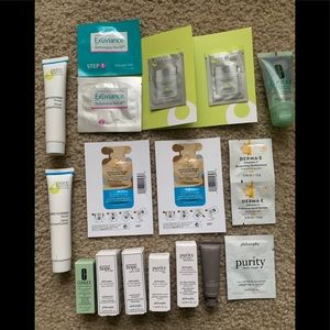 Deluxe size serum, moisturizer and cleanser bundle